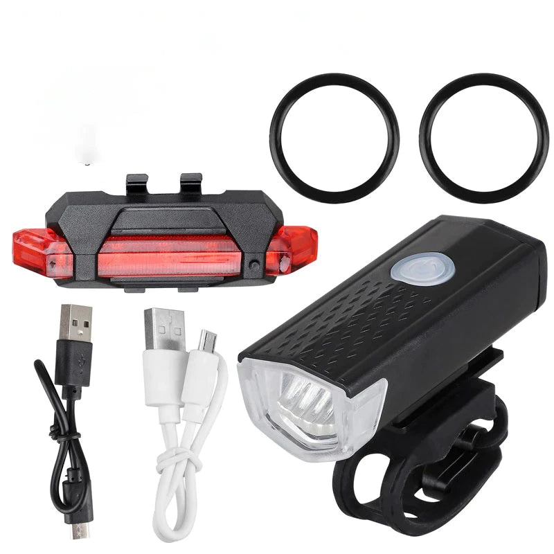 Bike Eco-Light® - El kit de luz delantera y trasera para bicicleta mas economico
