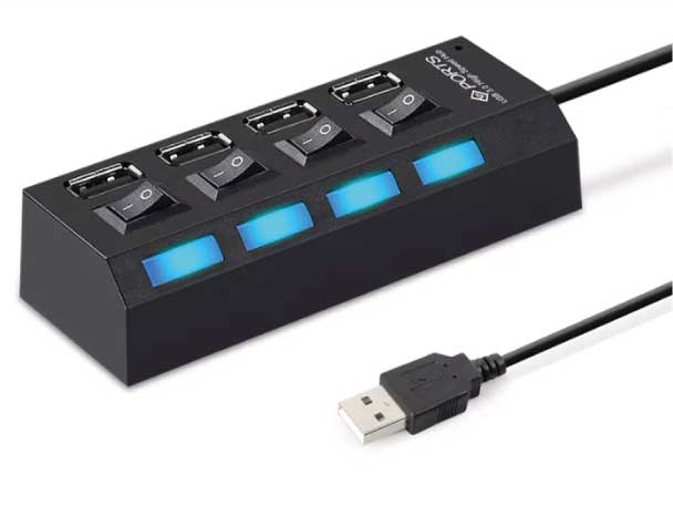 USB Splitter - 4 puertos