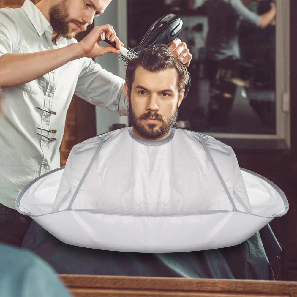 🏠 PAGA EN CASA | Capa para barberías - No ensucies mas el piso de tu barbería X 6 UNIDADES !!!